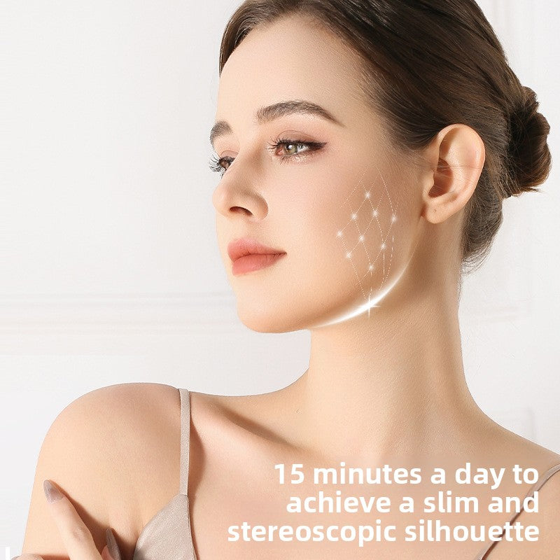 Microcurrent RF Facial Massager with Roller