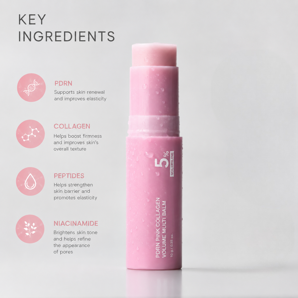 VOLURÉE Glow Balm — PDRN + Collagen Repair Stick