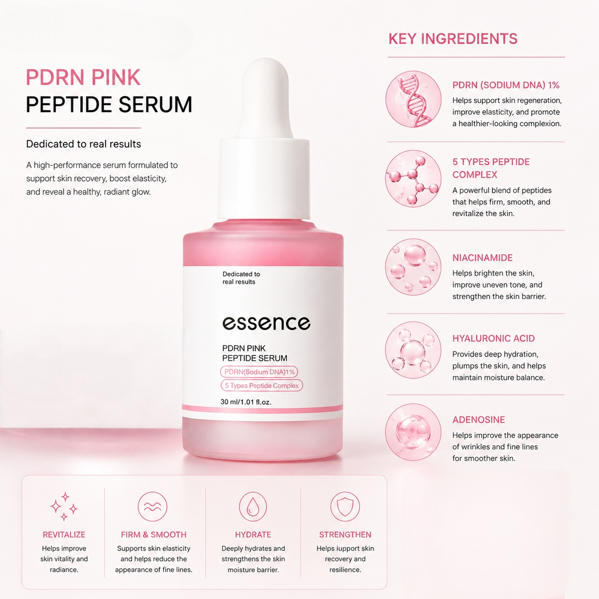 VOLURÉE PDRN Pink Peptide Serum