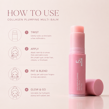 VOLURÉE Glow Balm — PDRN + Collagen Repair Stick