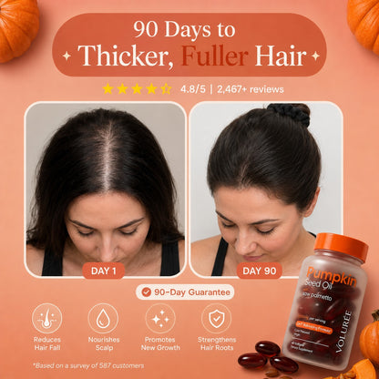 VOLURÉE Pumpkin Seed Oil Softgels