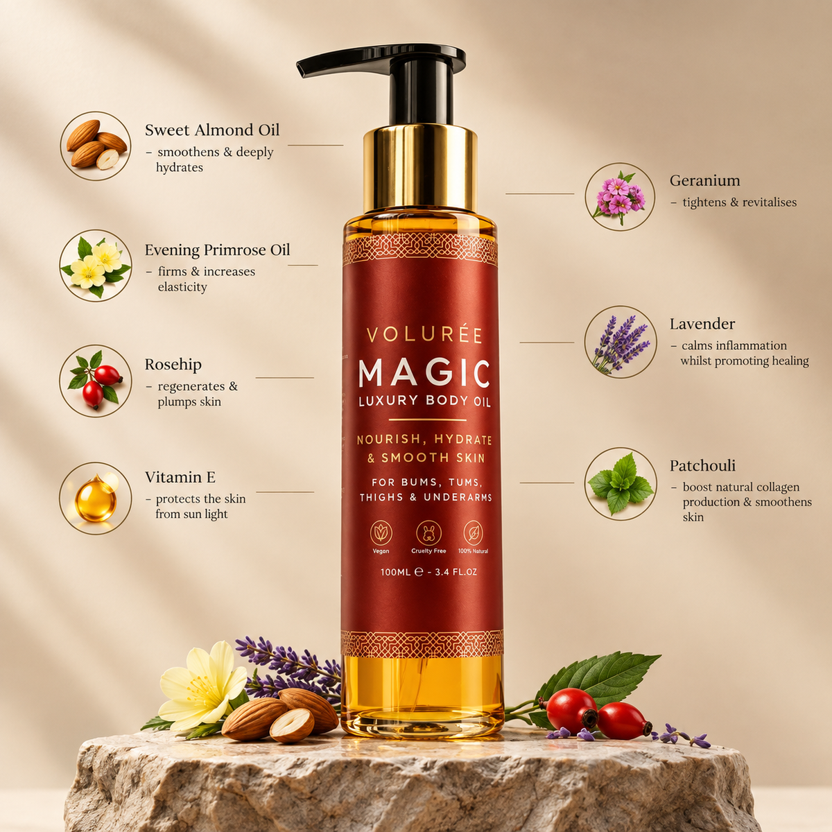 VOLURÉE Magic Body Oil - 100ML