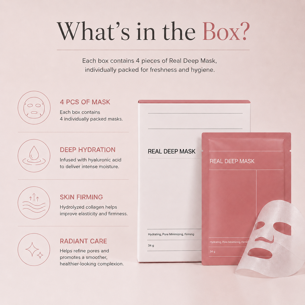 VOLURÉE Real Deep Masks